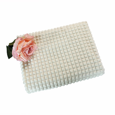 Jakarlı Makaslı Flanel Polar Kumaş Tek Taraflı Düz ​​Renk Pillowslips Kanepe Örtüsü için