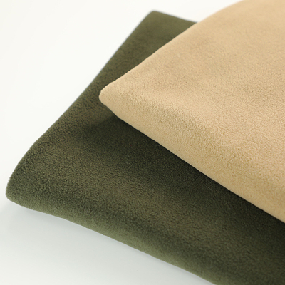 Sıcak Giysiler İçin 260gsm Mikro Polar Kumaş 150D 288F