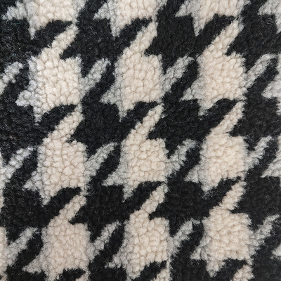 Konfeksiyon Sherpa Polar %100 Polyester İpliği Boyalı 300GSM Kumaş Sherpa
