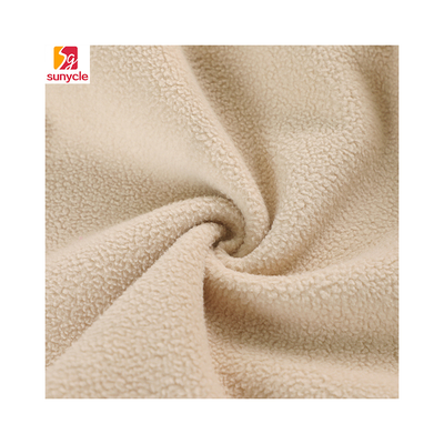 %100 Polyester Mikro Örme Polar Kumaş Yumuşak Anti Statik 250GSM