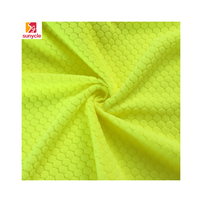 Pantolon için Özel Desen Mikro Polar Polyester Kumaş 150D Anti Boncuklanma