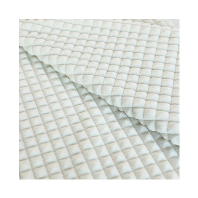 Jakarlı Makaslı Flanel Polar Kumaş Tek Taraflı Düz ​​Renk Pillowslips Kanepe Örtüsü için