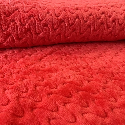 340gsm 100 Polyester Polar Kumaş Yatak Battaniye Ayakkabı