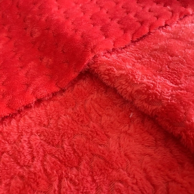 340gsm 100 Polyester Polar Kumaş Yatak Battaniye Ayakkabı