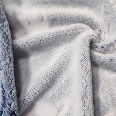 Yatak Sıcak Battaniye için% 100 Polyester Flanel Polar Kumaş 150D 350gsm