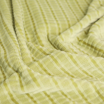 Pijama Oyuncak Battaniyeler için Katyonik Kesilmiş Flanel Polar Kumaş 280gsm 150D