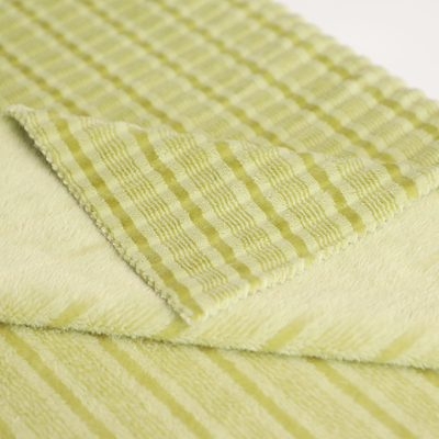 Pijama Oyuncak Battaniyeler için Katyonik Kesilmiş Flanel Polar Kumaş 280gsm 150D
