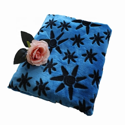 Çift Taraflı Yumuşak Flanel Polar Kumaş Baskılı Yatak Örtüsü Pijama İçin Kırpılmış