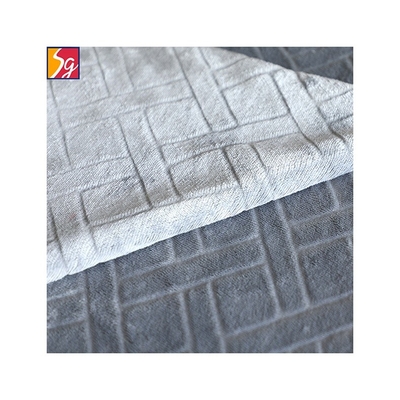 58'' 60'' Battaniye Pijama için Mavi Polar Kumaş 150D