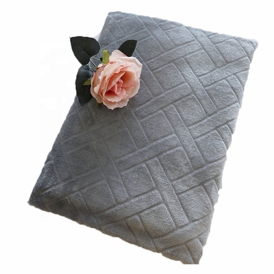 58'' 60'' Battaniye Pijama için Mavi Polar Kumaş 150D