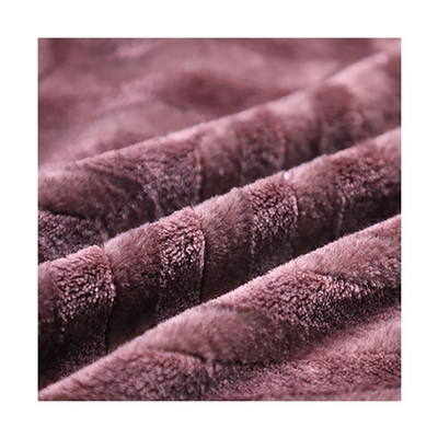 300gsm 150D 288F Battaniye Polar Kumaş Yatak Çantası İçin Fırçalanmış