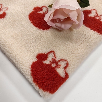 %100 Polyester Şerpa Kumaş İplik Boyalı Jakarlı 650gsm 288F