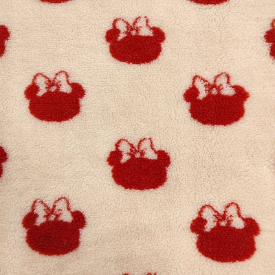%100 Polyester Şerpa Kumaş İplik Boyalı Jakarlı 650gsm 288F
