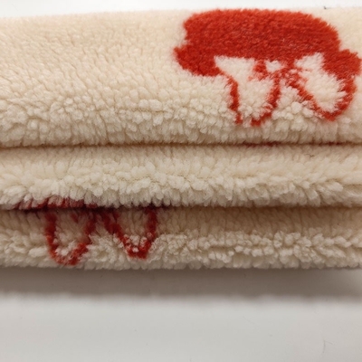 %100 Polyester Şerpa Kumaş İplik Boyalı Jakarlı 650gsm 288F