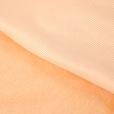 Pillowslip Kanepe Örtüsü için Katı Turuncu Tek Taraflı Shu Kadife Kumaş 150gsm Kısa Peluş