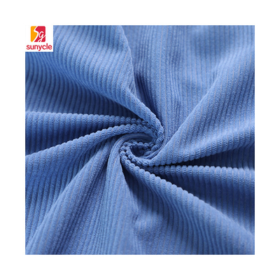 CVC Katı Kadife Kadife Kumaş 250gsm Jakarlı Giysiler Pillowslips Kanepe Örtüsü Döşemelik