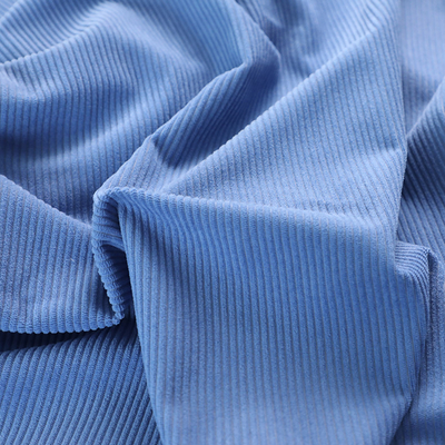 CVC Katı Kadife Kadife Kumaş 250gsm Jakarlı Giysiler Pillowslips Kanepe Örtüsü Döşemelik