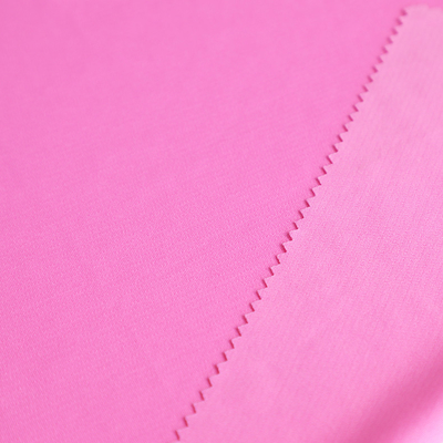 T Shirt Tek Örgü Pamuklu Kumaş 100gsm Pembe Düz