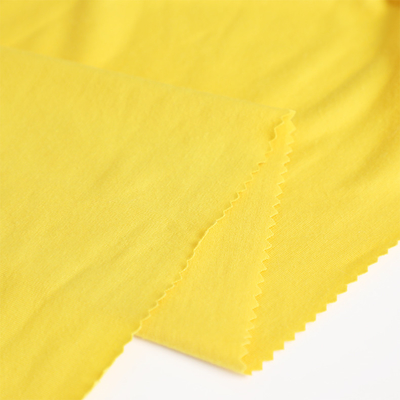 Gömlek Çanta Astar için Pamuk Örme Tek Jersey Kumaş 100gsm