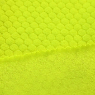 Jakarlı Katı Mikro Polar Kumaş %100 Polyester 150D 288F