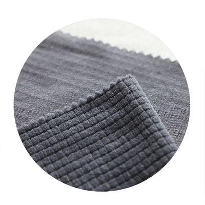 Konfeksiyon Pillowslip Astar için% 100 Polyester Polar Polar Kumaş Jakarlı